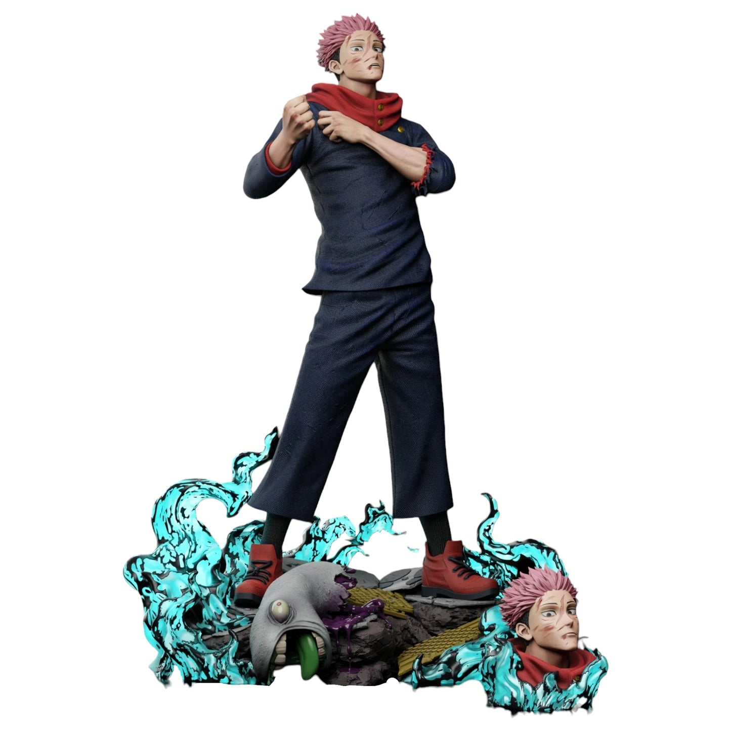 Preventa Resina Itadori Yuji Figura Jujutsu Kaisen Zenkai  Estudio