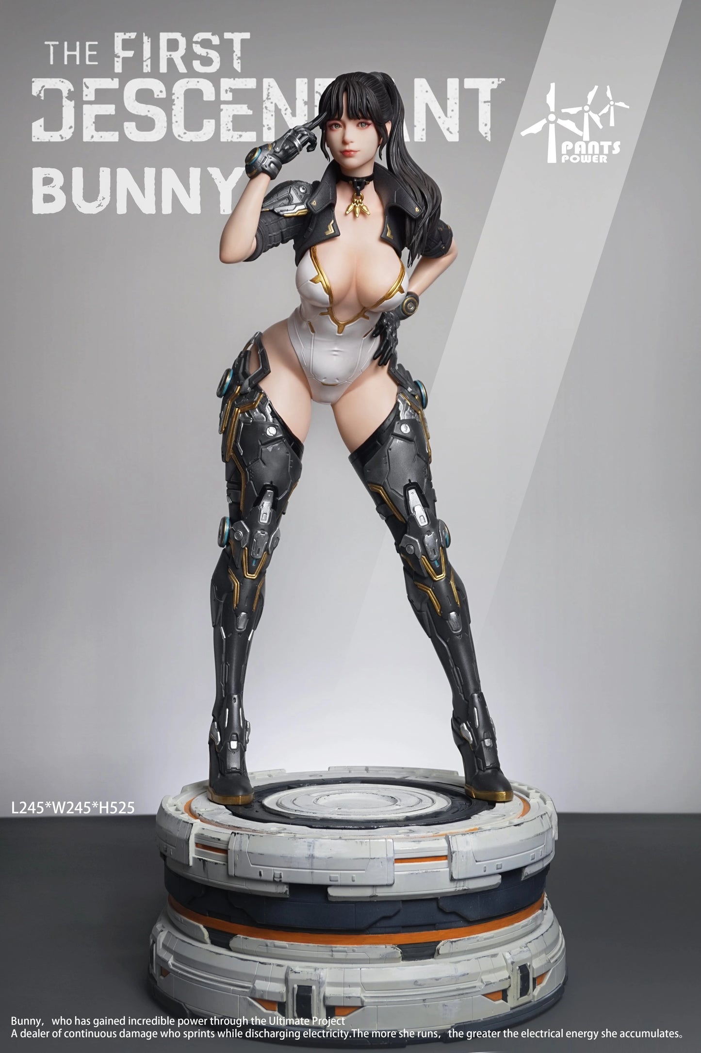 Preventa Resina Bunny Figura The First Descendant Pants Power  Estudio