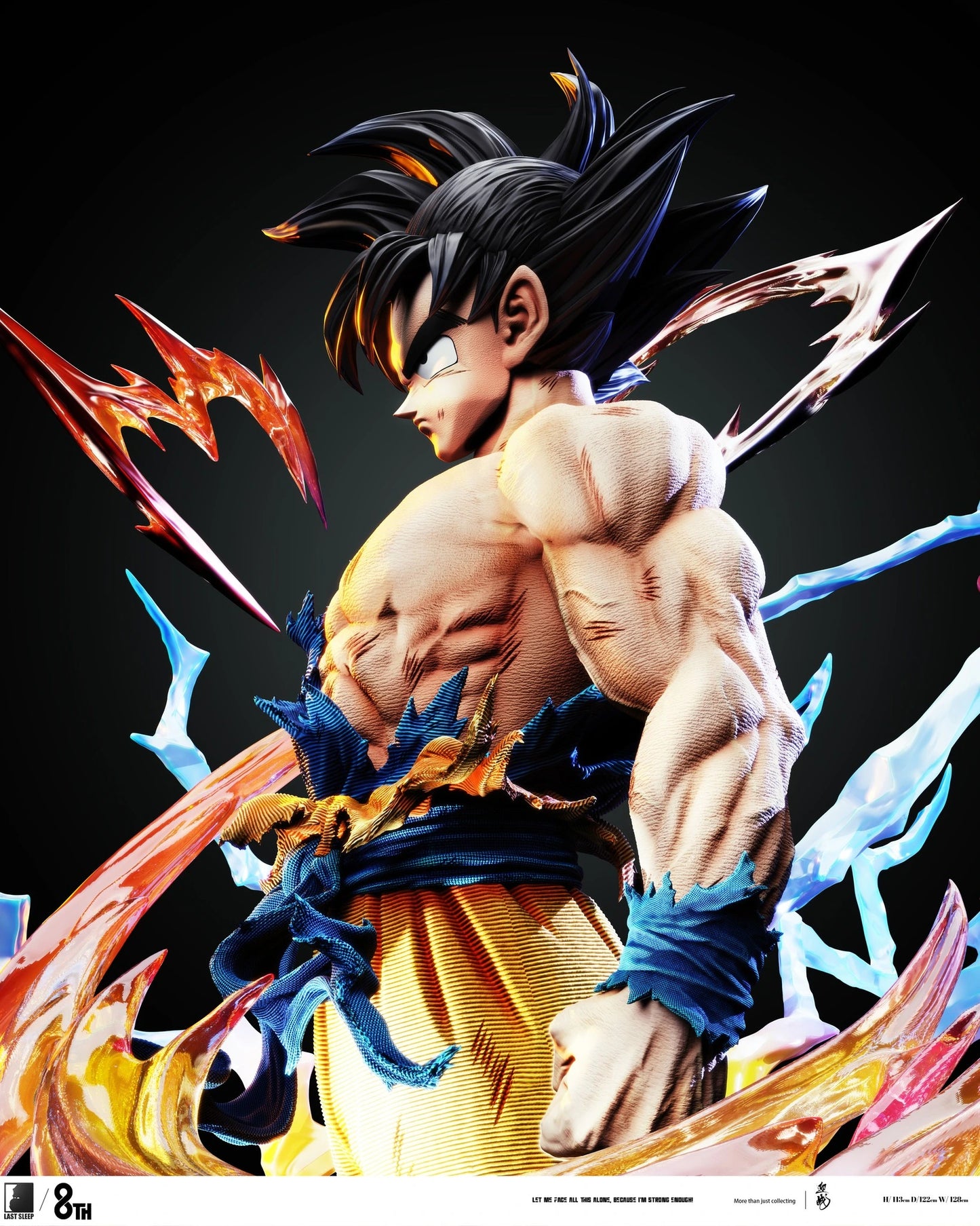 Preventa Resina Goku vs universo Figura Dragon Ball Last Sleep Estudio