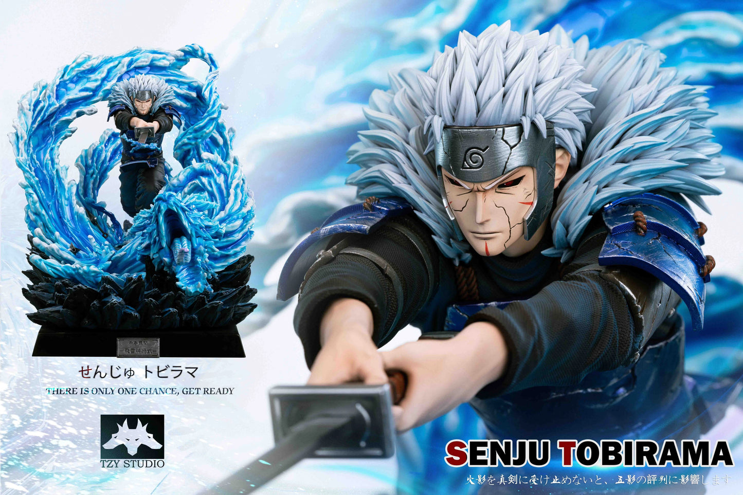 Preventa Resina Tobirama Senju Figura Naruto TZY Estudio