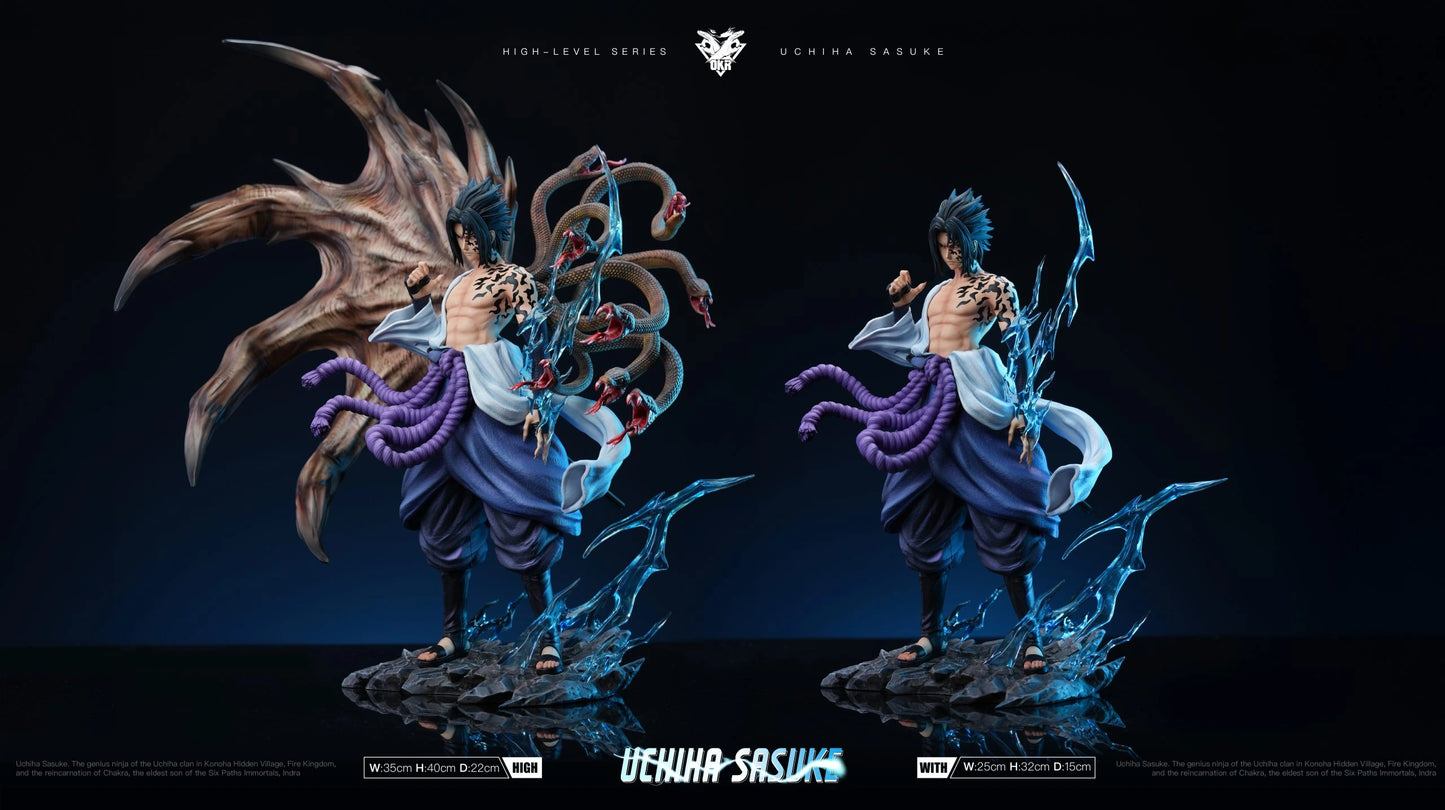 Preventa Resina Uchiha Sasuke Figura Naruto OKR Estudio