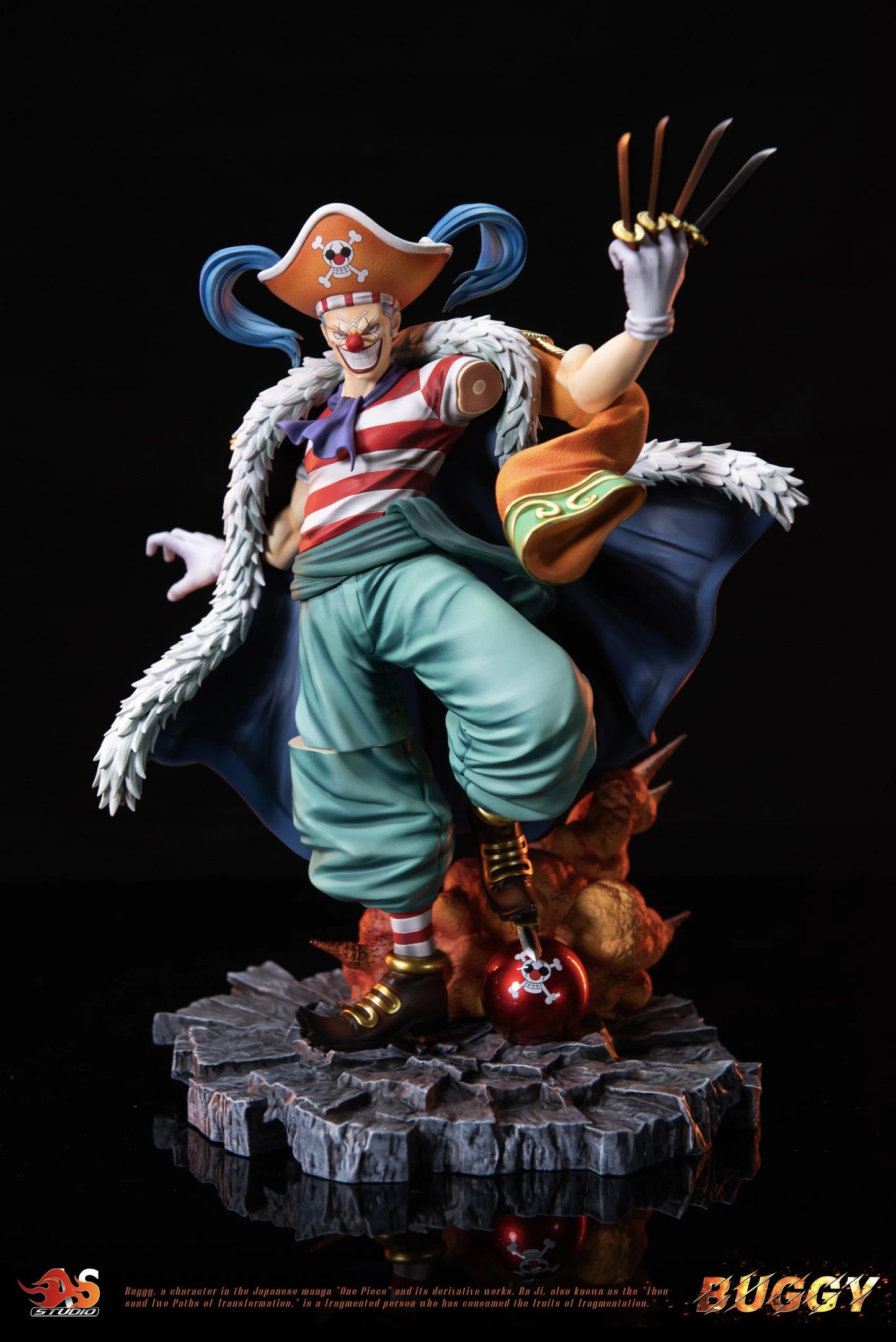 Preventa Resina Buggy  Figura One Piece AS Estudio