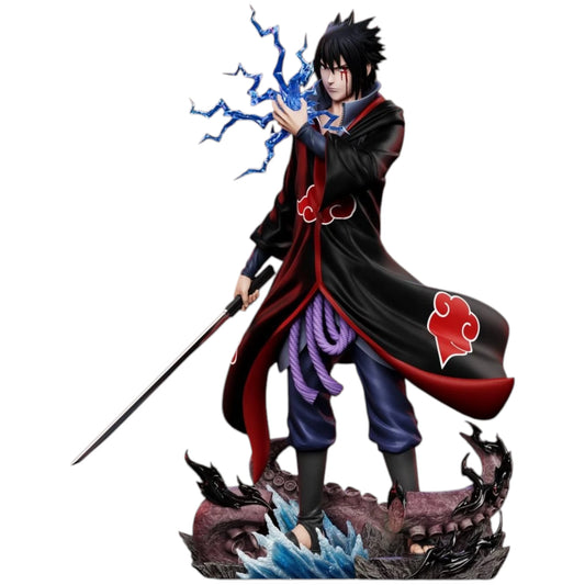 Preventa Resina Sasuke Figura Naruto Akatsuki Estudio