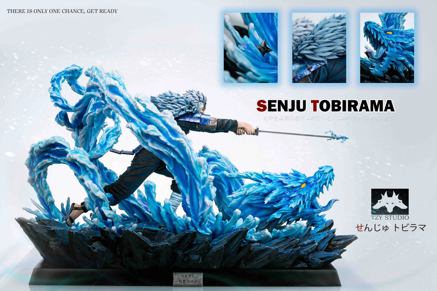 Preventa Resina Tobirama Senju Figura Naruto TZY Estudio