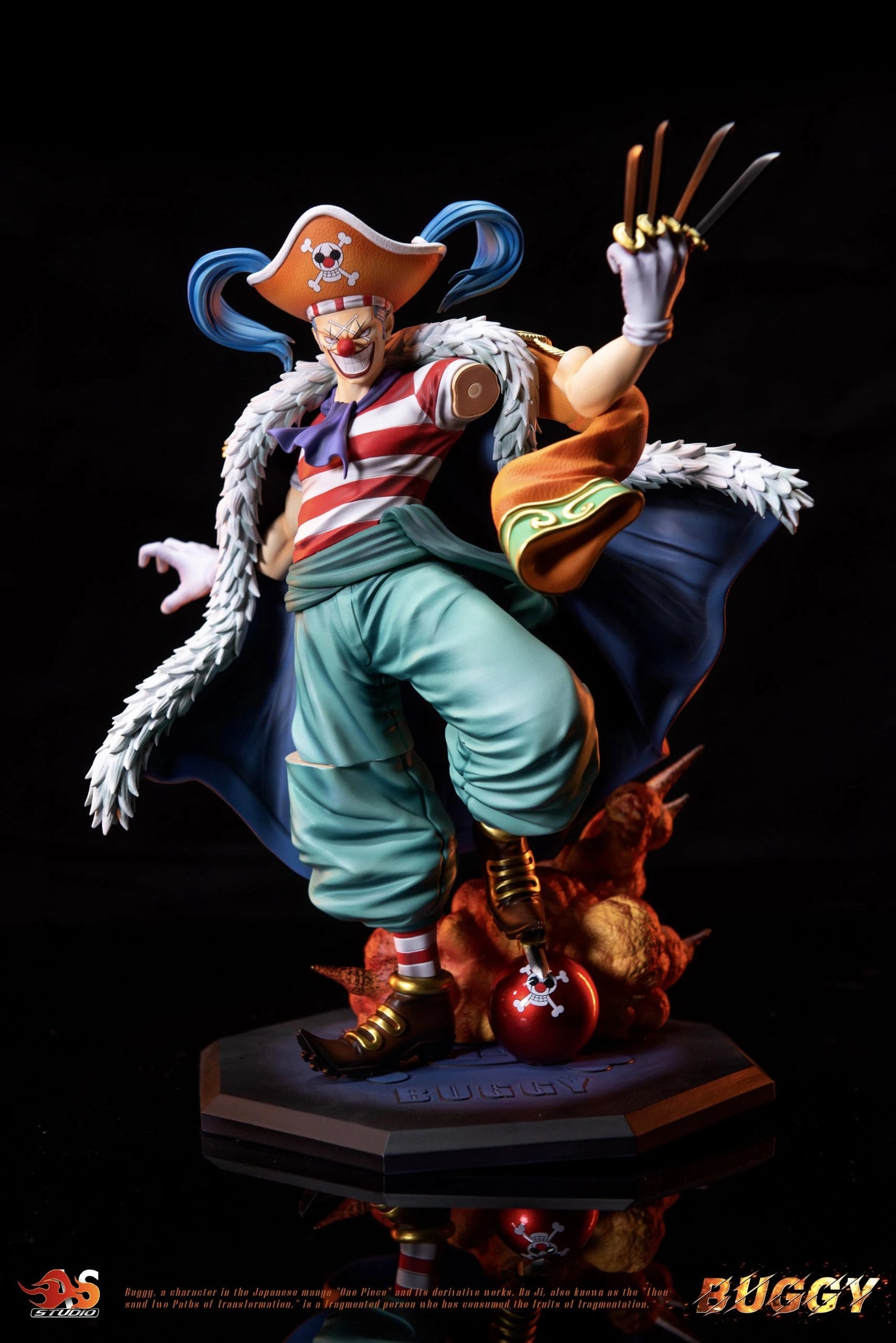 Preventa Resina Buggy  Figura One Piece AS Estudio