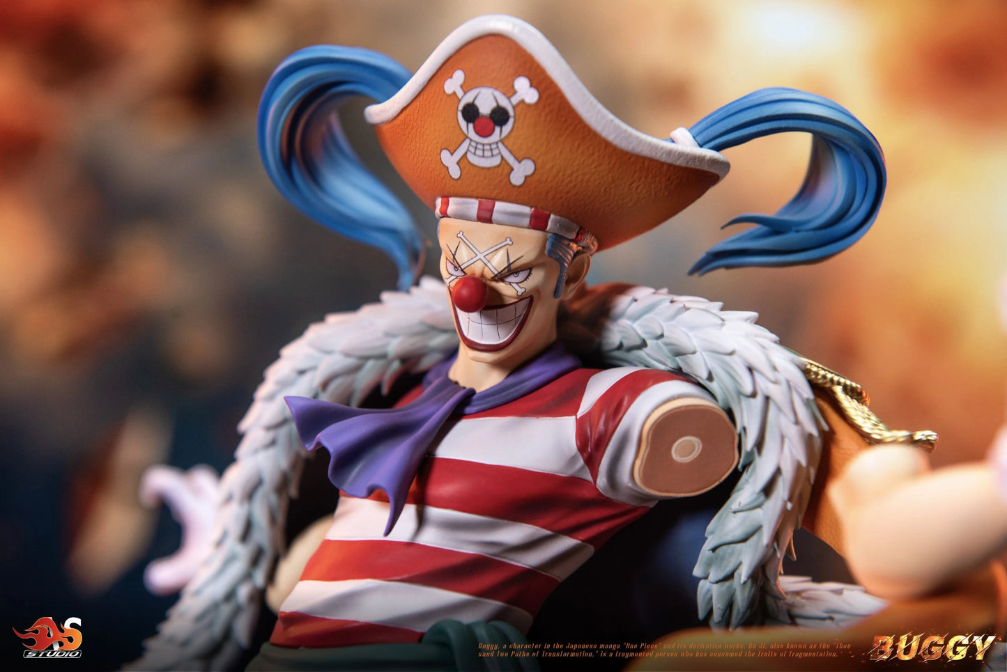 Preventa Resina Buggy  Figura One Piece AS Estudio