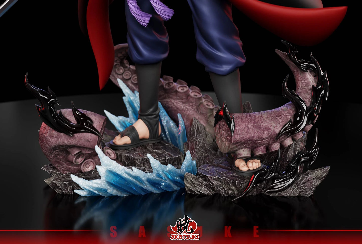 Preventa Resina Sasuke Figura Naruto Akatsuki Estudio