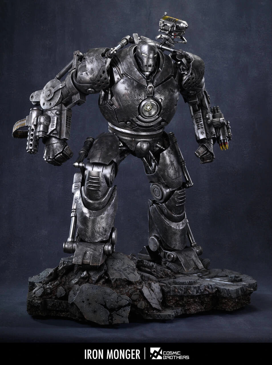 Preventa Resina Iron Monger Figura Marvel CB Estudio