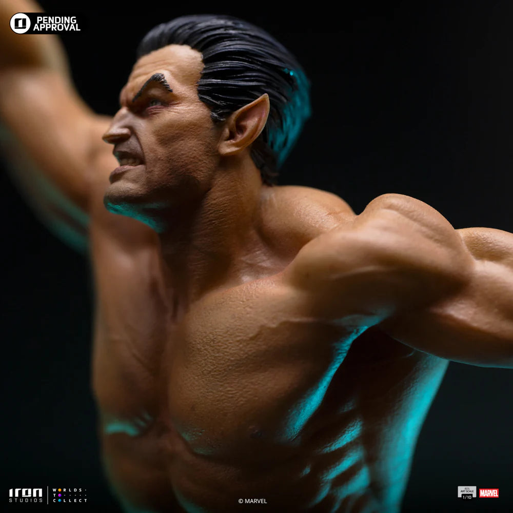 Preventa Resina Namor Figura Marvel "El Guantalente Infinito" Iron (Licencia) Estudio