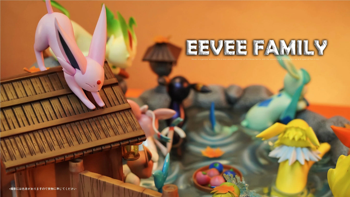 Preventa Resina Eevee Figura Pokémon Tiaotiao Hall & CM  Estudio