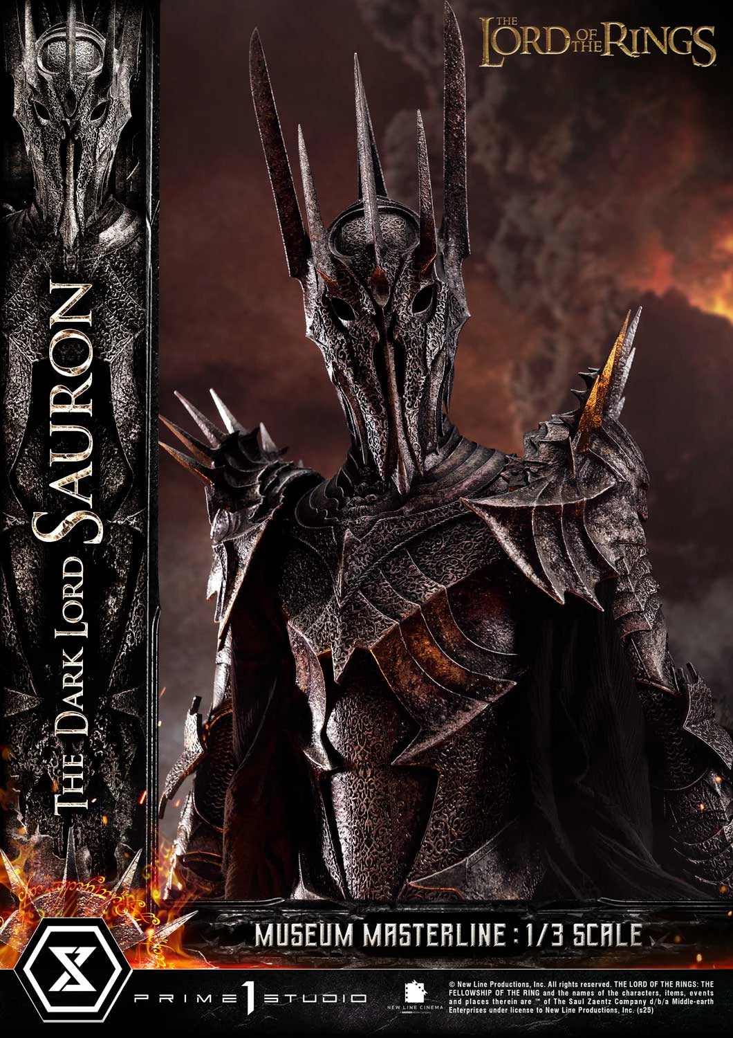 Preventa Resina Sauron Figura The Lord Of The Rings Prime 1 (Licencia) Estudio