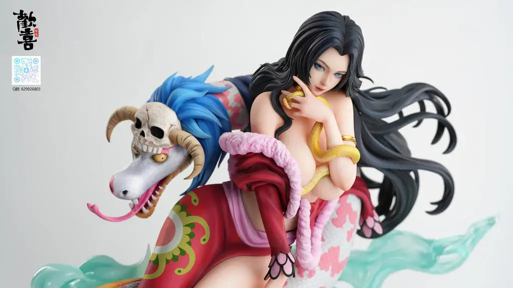 Preventa Resina Boa Hancock Figura One Piece Huan Xi Estudio