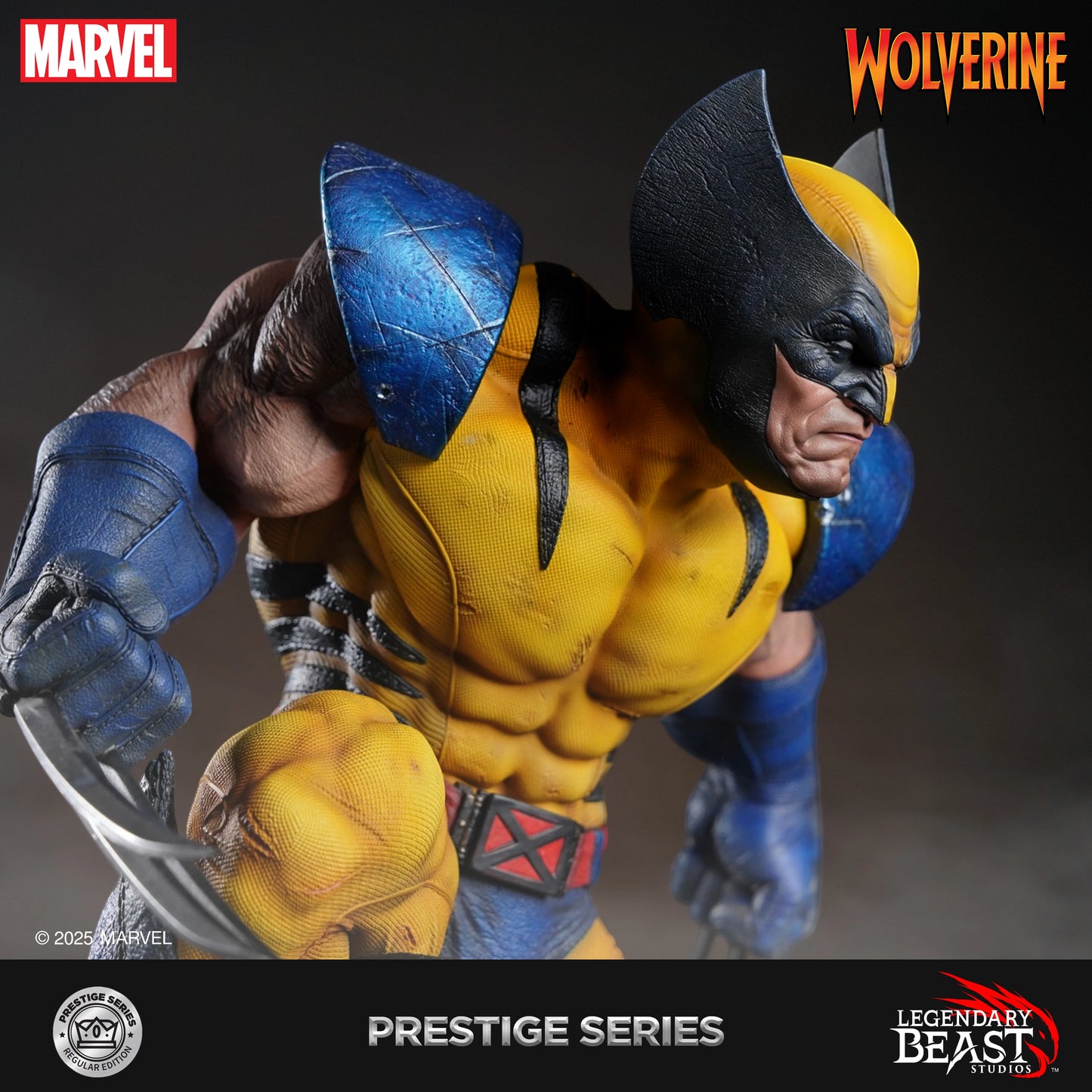 Preventa Resina Wolverine Figura Marvel Legendary Beast (Licencia) Estudio