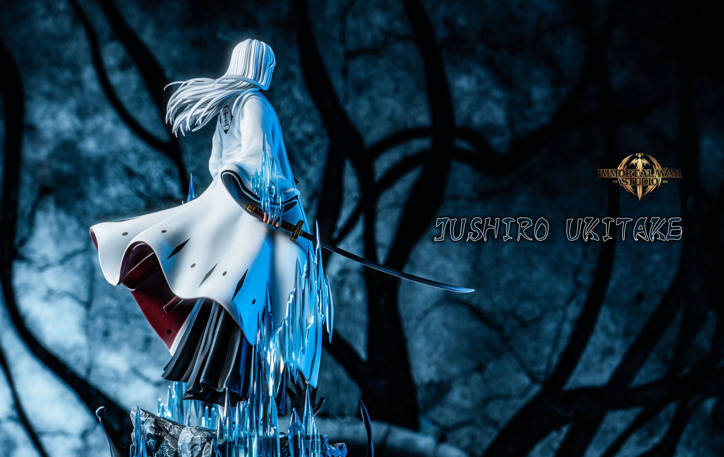 Preventa Resina Jushiro Ukitake Figura Bleach I.W Estudio