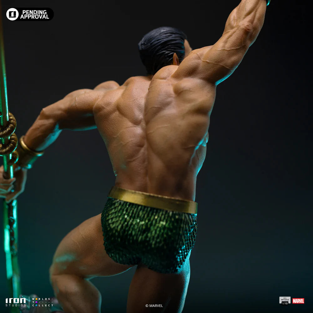 Preventa Resina Namor Figura Marvel "El Guantalente Infinito" Iron (Licencia) Estudio