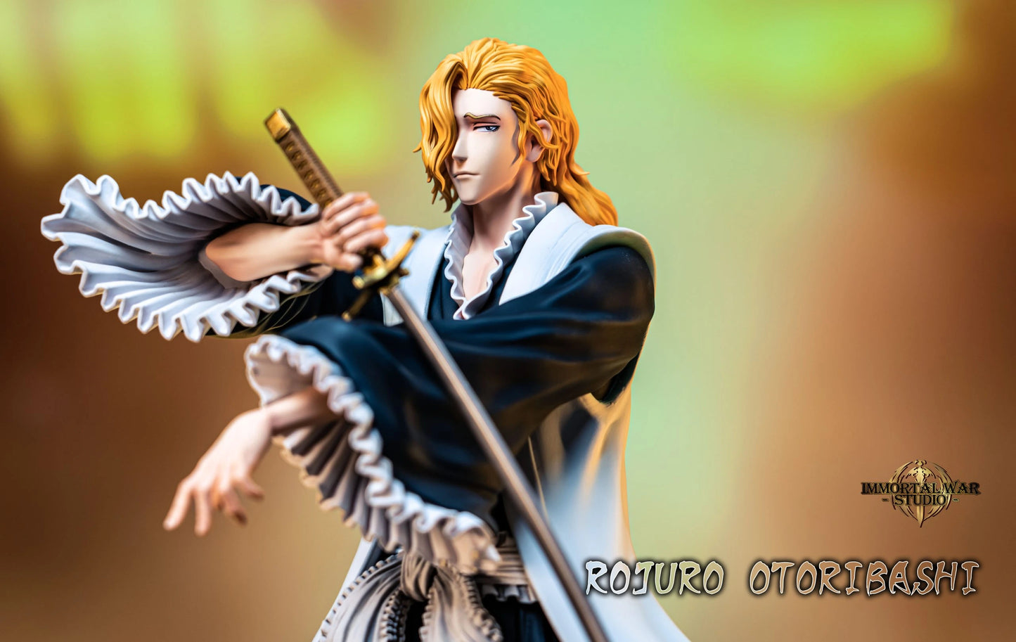 Preventa Resina Rojuro Otoeibashi Figura Bleach I.W Estudio