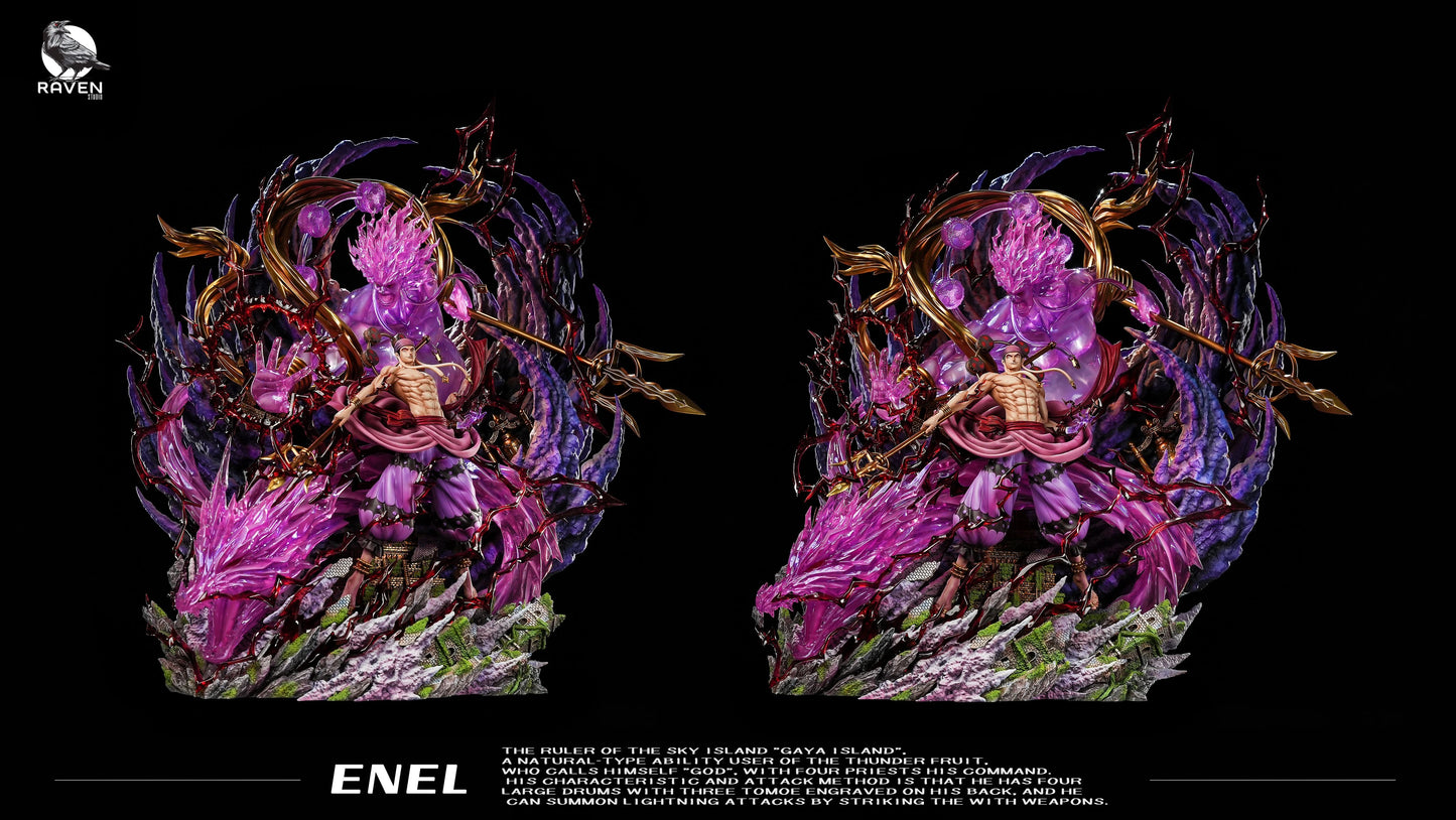 Preventa Resina Enel Figura One Piece Raven Estudio