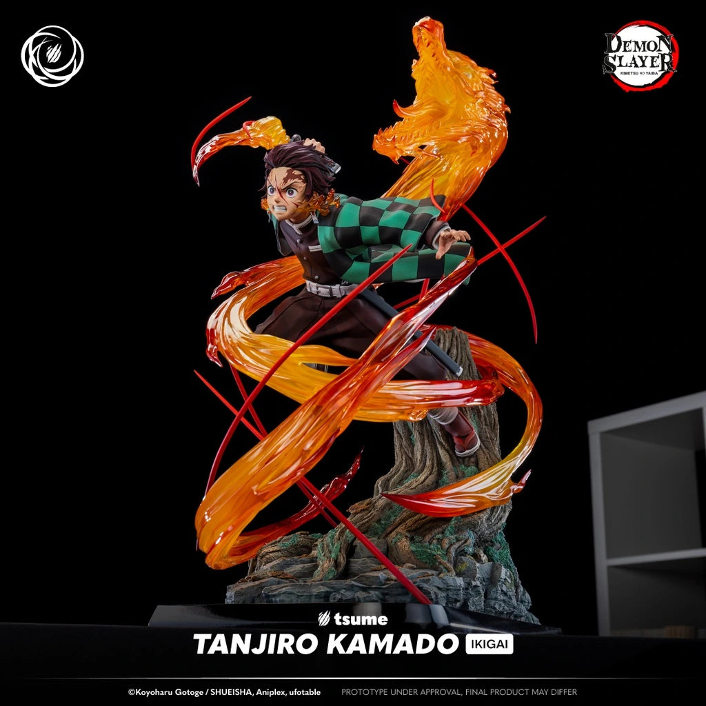 Preventa Resina Tanjiro Kamado Figura Kimetsu no Yaiba Tsume Art (Licencia) Estudio