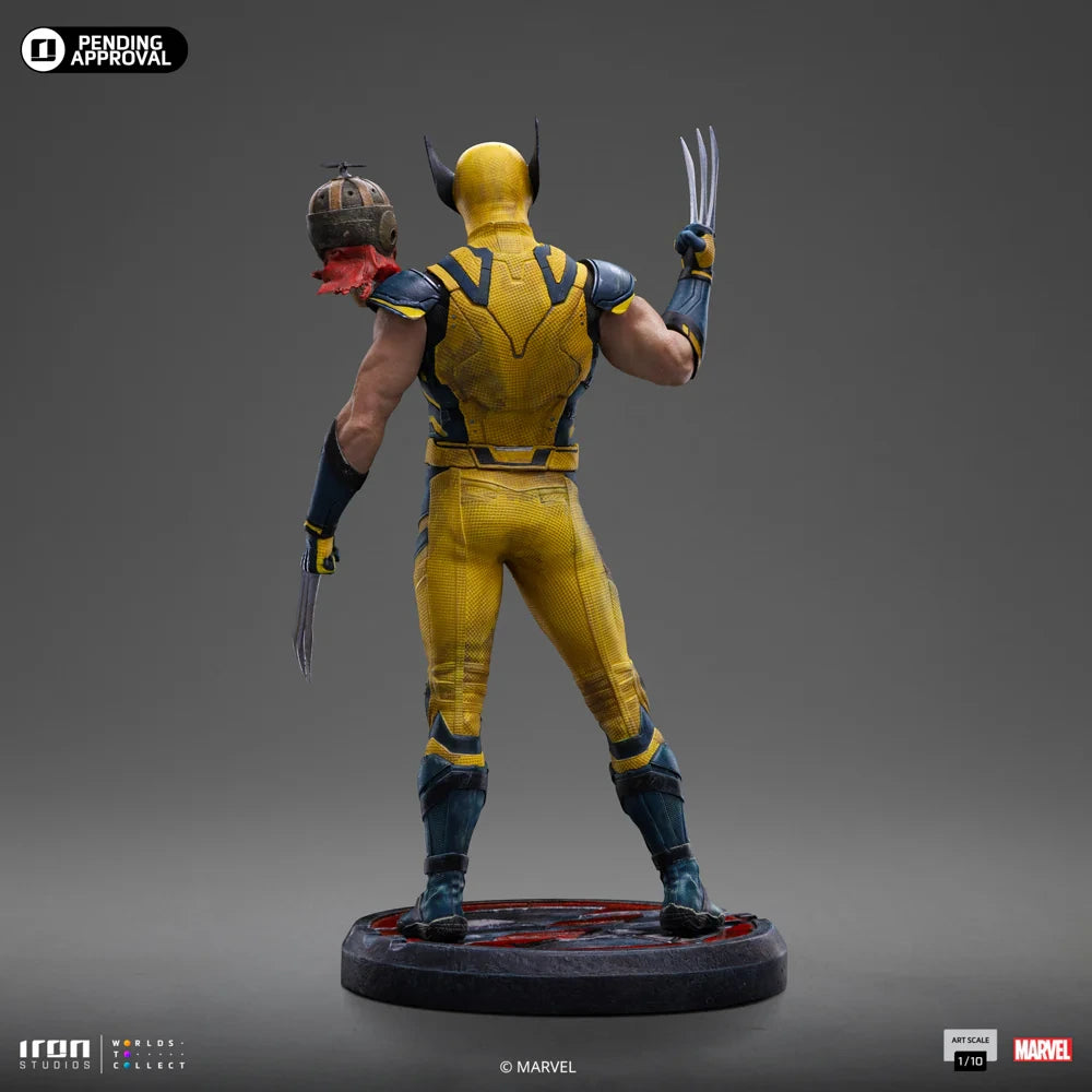 Preventa Resina Wolverine Figura Deadpool & Wolverine Iron (Licencia) Estudio