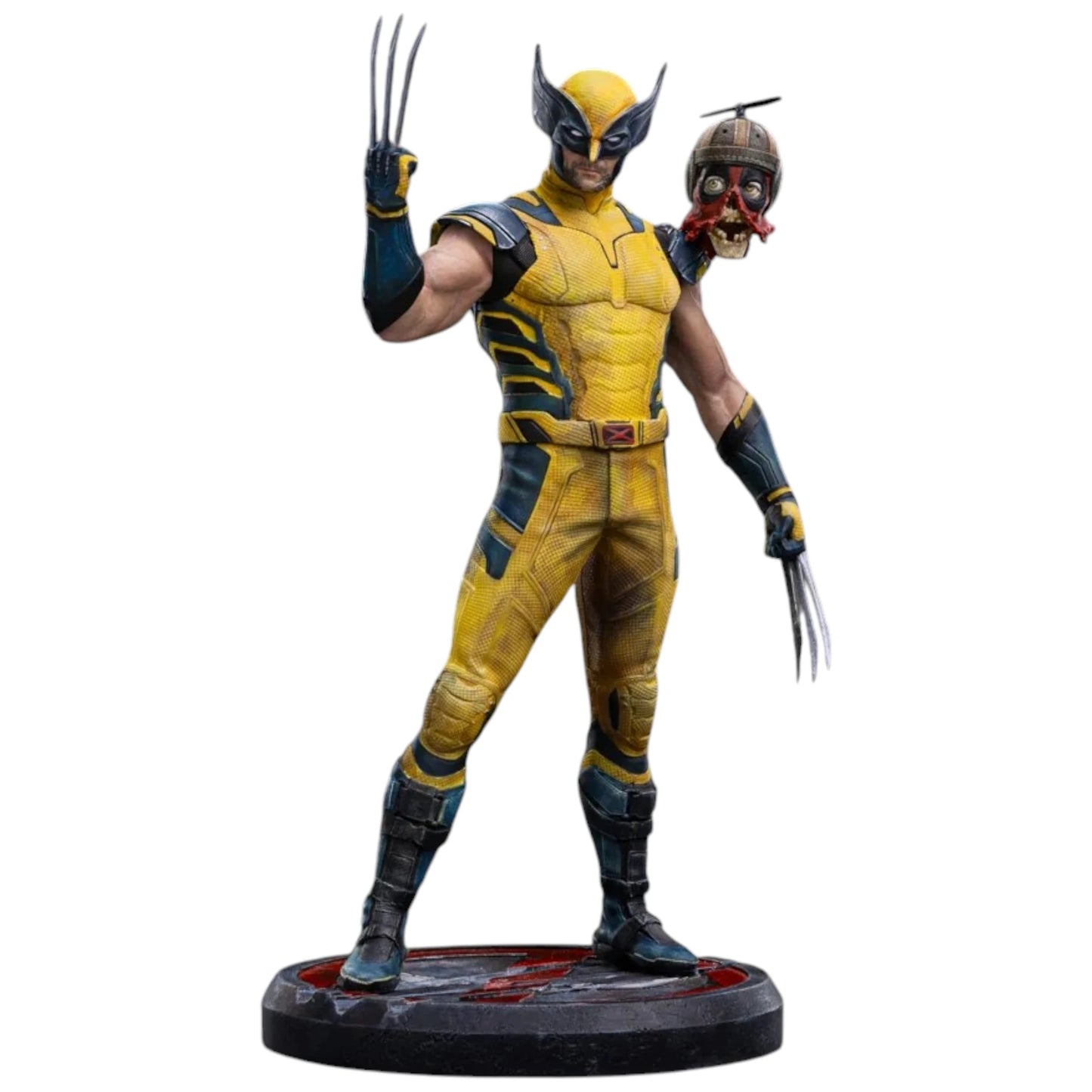 Preventa Resina Wolverine Figura Deadpool & Wolverine Iron (Licencia) Estudio