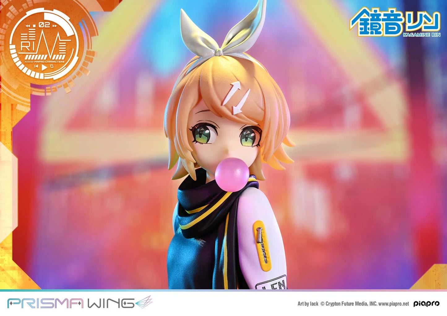 Preventa Resina Kagamine Rin Figura Vocaloid Prisma Wing (Licencia) Estudio