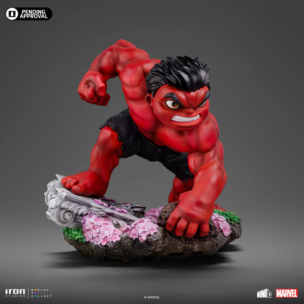 Preventa Resina Red Hulk Figura Capitán América: Un Nuevo Mundo Iron (Licencia) "Minico" Estudio