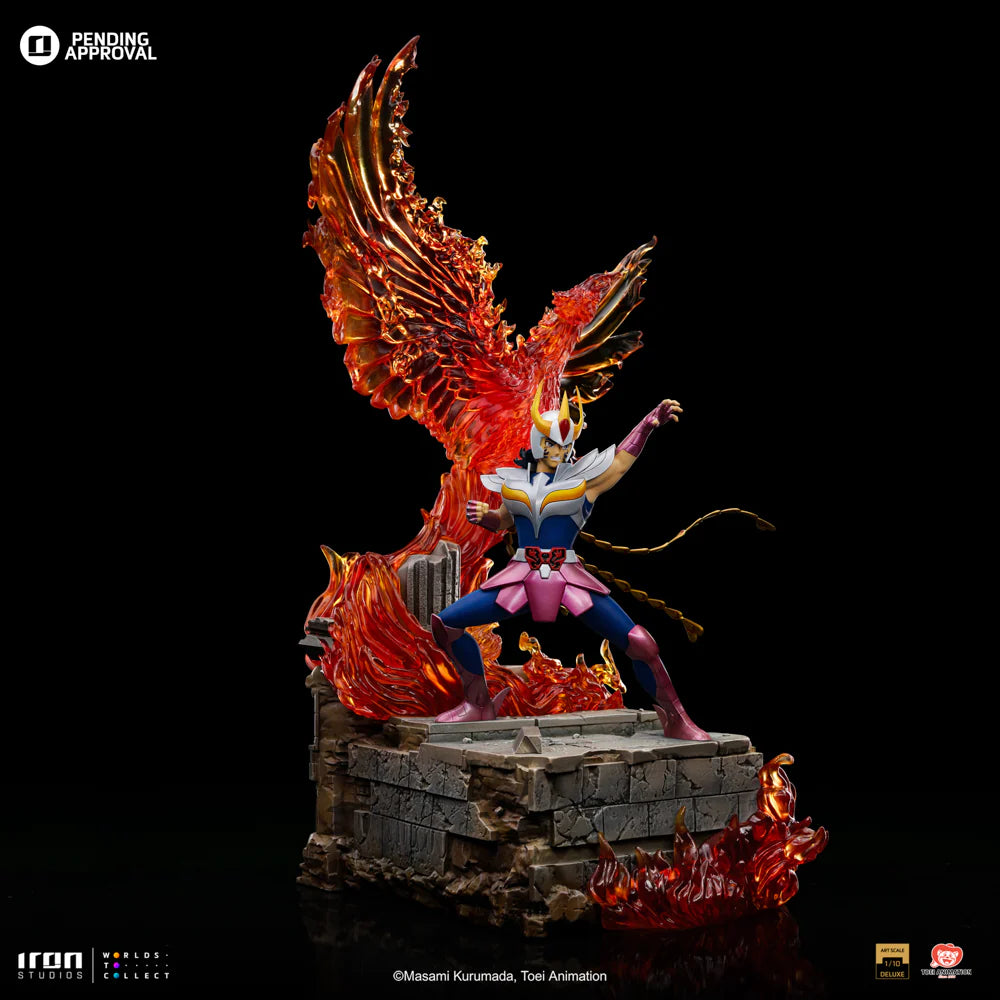 Preventa Resina Ikki "El Fenix" Figura Caballeros del Zodiako Iron (Licencia) Estudio