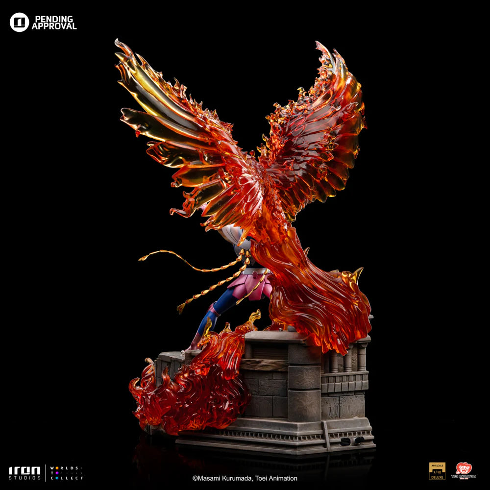 Preventa Resina Ikki "El Fenix" Figura Caballeros del Zodiako Iron (Licencia) Estudio