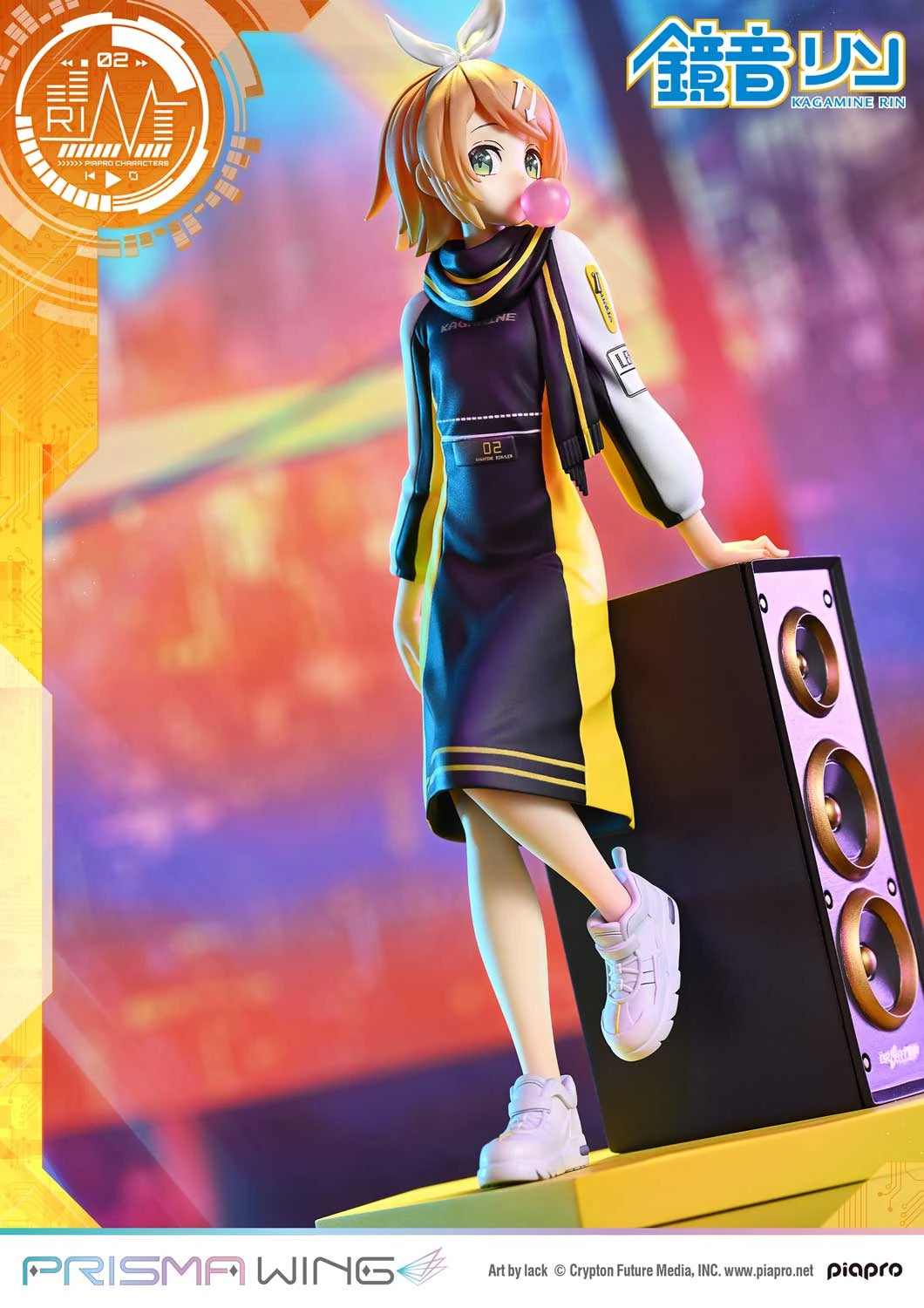 Preventa Resina Kagamine Rin Figura Vocaloid Prisma Wing (Licencia) Estudio