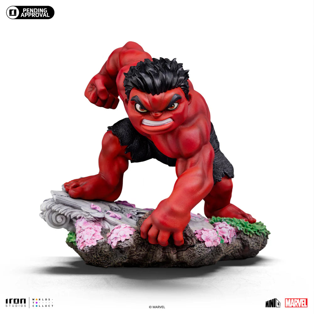 Preventa Resina Red Hulk Figura Capitán América: Un Nuevo Mundo Iron (Licencia) "Minico" Estudio