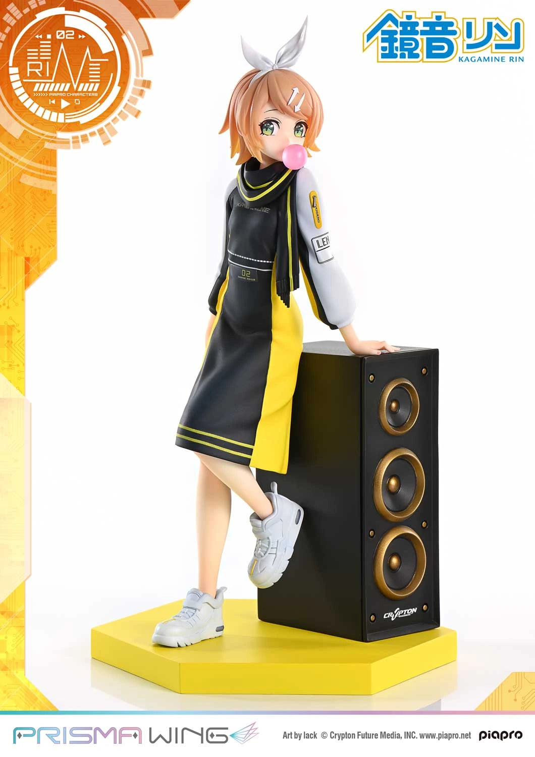 Preventa Resina Kagamine Rin Figura Vocaloid Prisma Wing (Licencia) Estudio