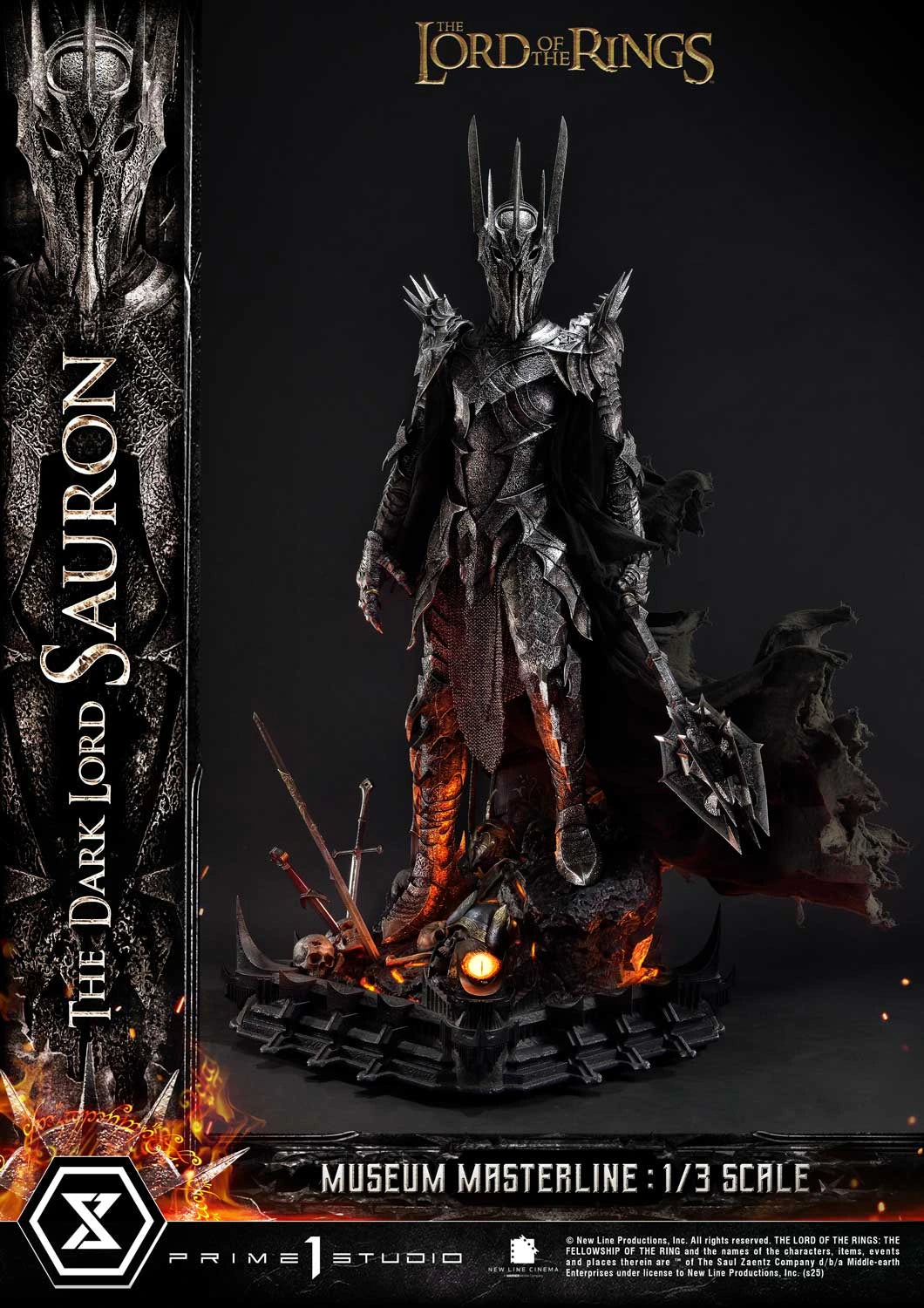 Preventa Resina Sauron Figura The Lord Of The Rings Prime 1 (Licencia) Estudio