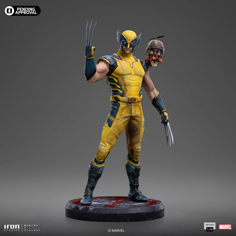 Preventa Resina Wolverine Figura Deadpool & Wolverine Iron (Licencia) Estudio