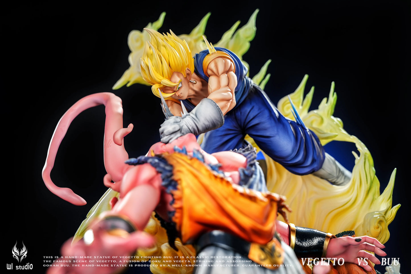 Preventa Resina Vegetto vs Buu Figura Dragon Ball WL Estudio