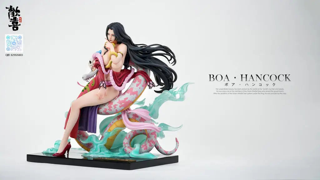 Preventa Resina Boa Hancock Figura One Piece Huan Xi Estudio