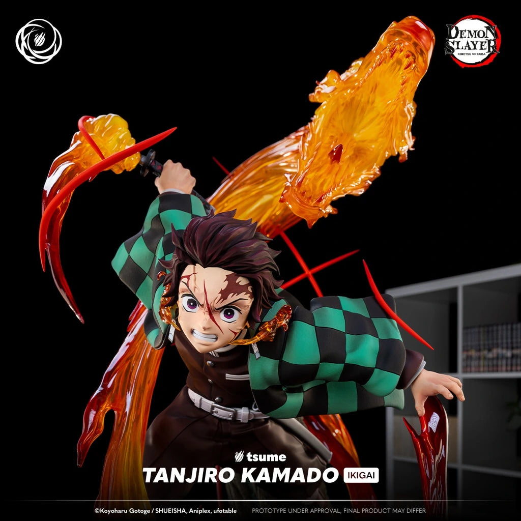 Preventa Resina Tanjiro Kamado Figura Kimetsu no Yaiba Tsume Art (Licencia) Estudio