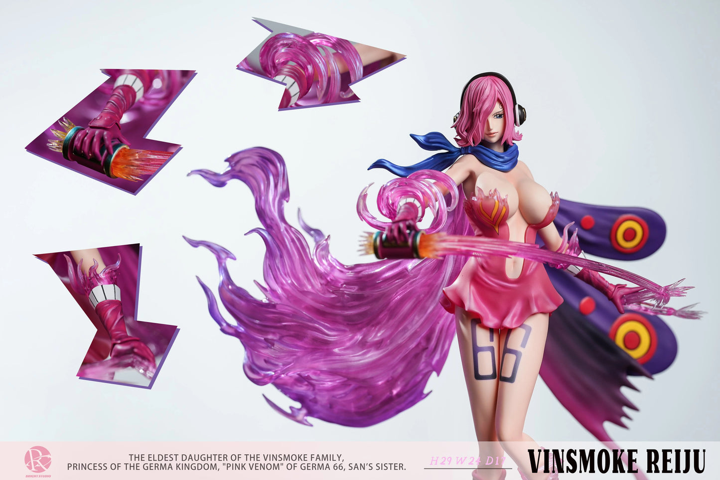 Preventa Resina Vinsmoke Reiju Figura One Piece Bright Estudio