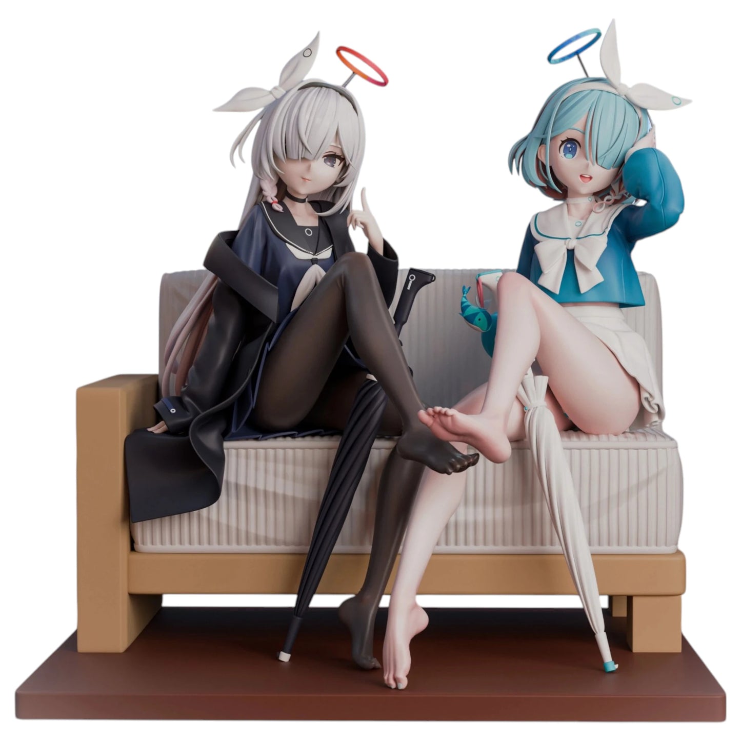 Preventa Resina Plana & Arona Figura Blue Archive MiYin Estudio