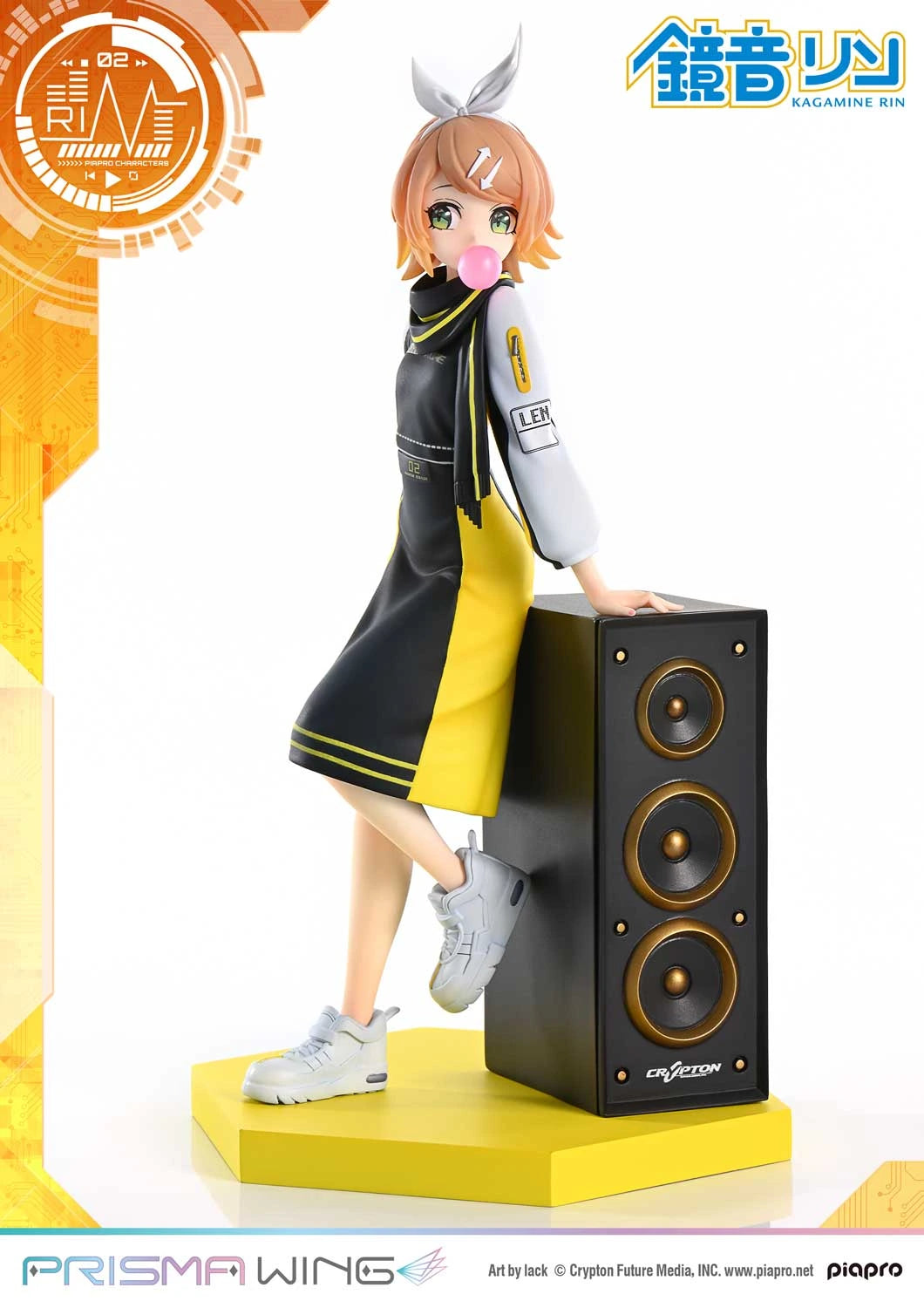 Preventa Resina Kagamine Rin Figura Vocaloid Prisma Wing (Licencia) Estudio