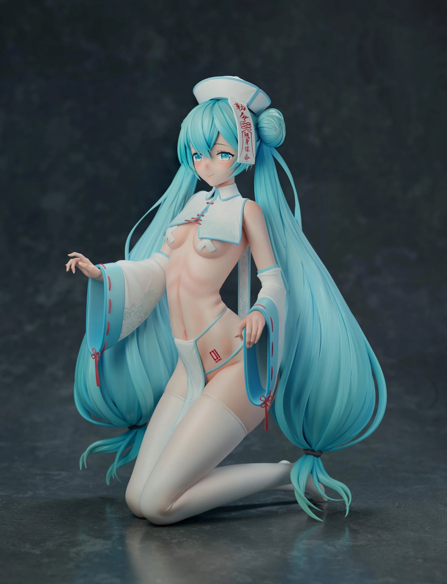 Preventa Resina Hatsume Miku Figura Miku Whale  Estudio