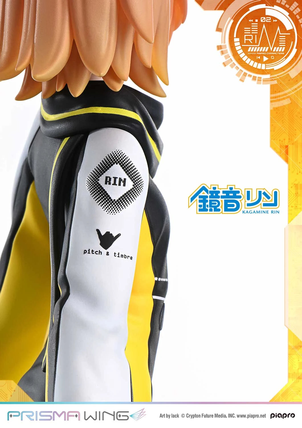 Preventa Resina Kagamine Rin Figura Vocaloid Prisma Wing (Licencia) Estudio