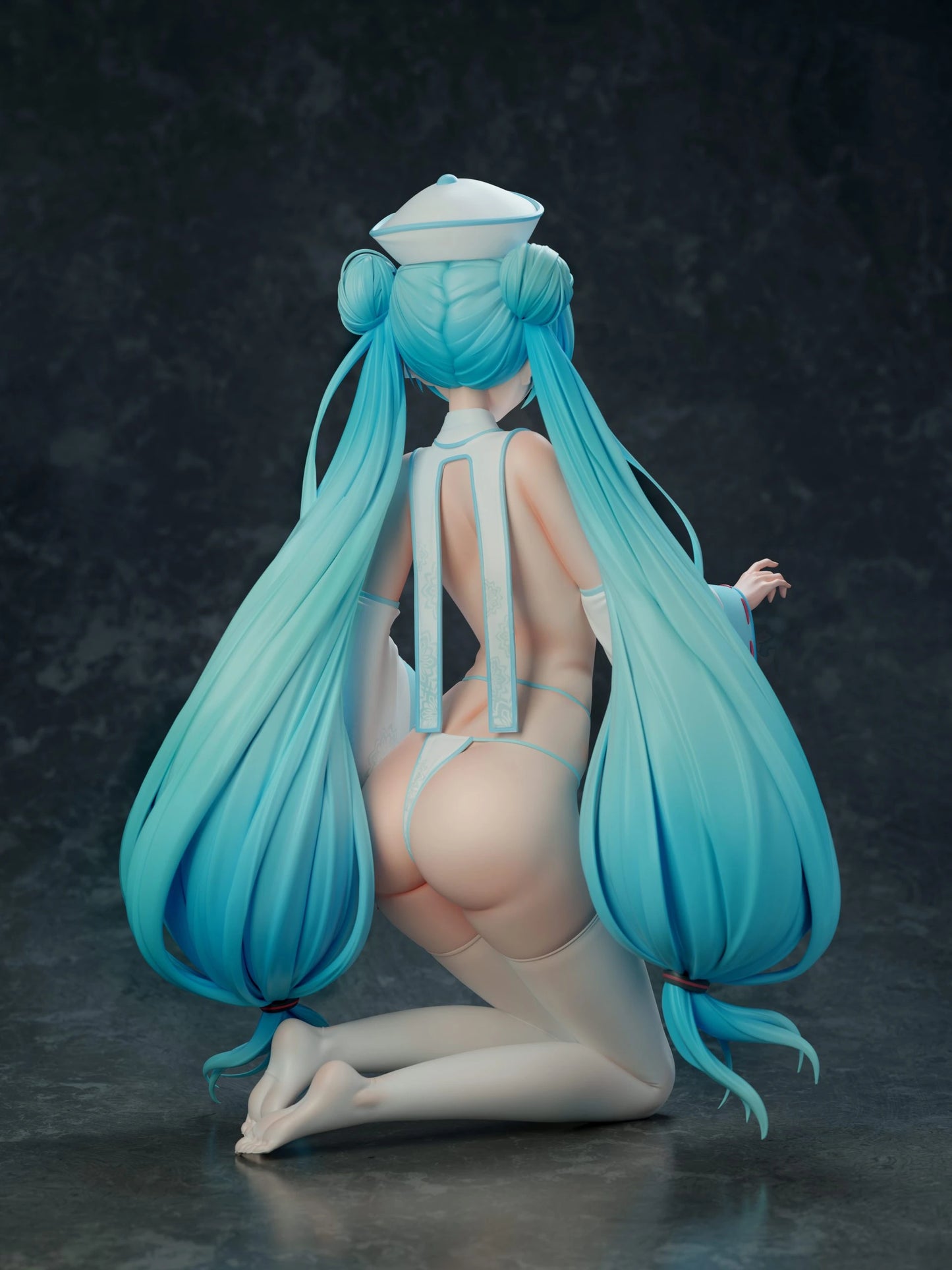 Preventa Resina Hatsume Miku Figura Miku Whale  Estudio