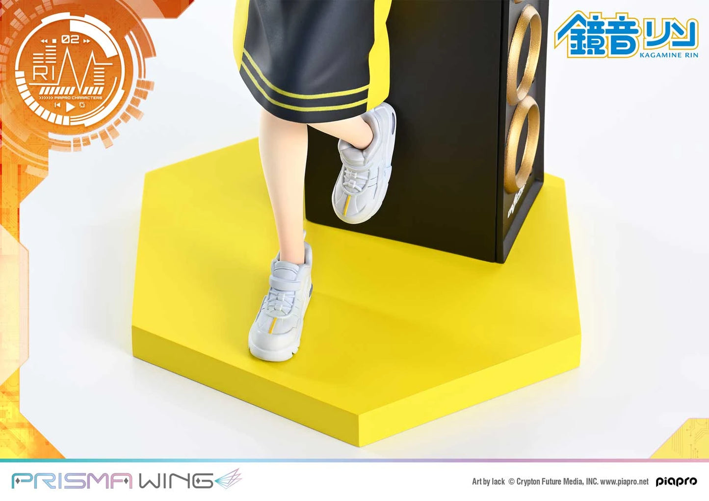 Preventa Resina Kagamine Rin Figura Vocaloid Prisma Wing (Licencia) Estudio