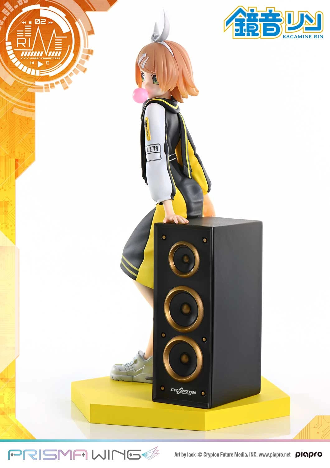 Preventa Resina Kagamine Rin Figura Vocaloid Prisma Wing (Licencia) Estudio