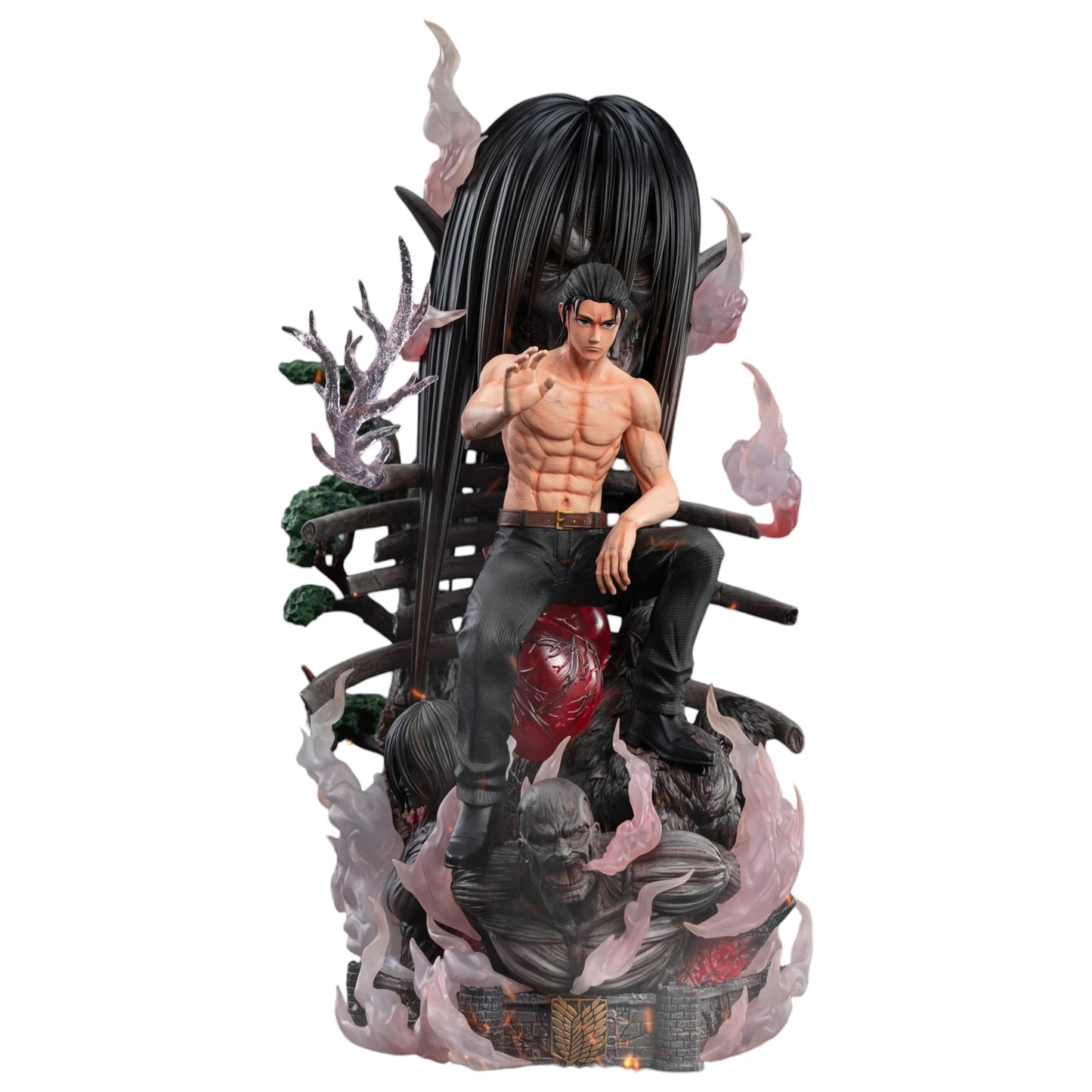 Preventa Resina Eren Yeager Figura Attack On Titan Giant  Estudio