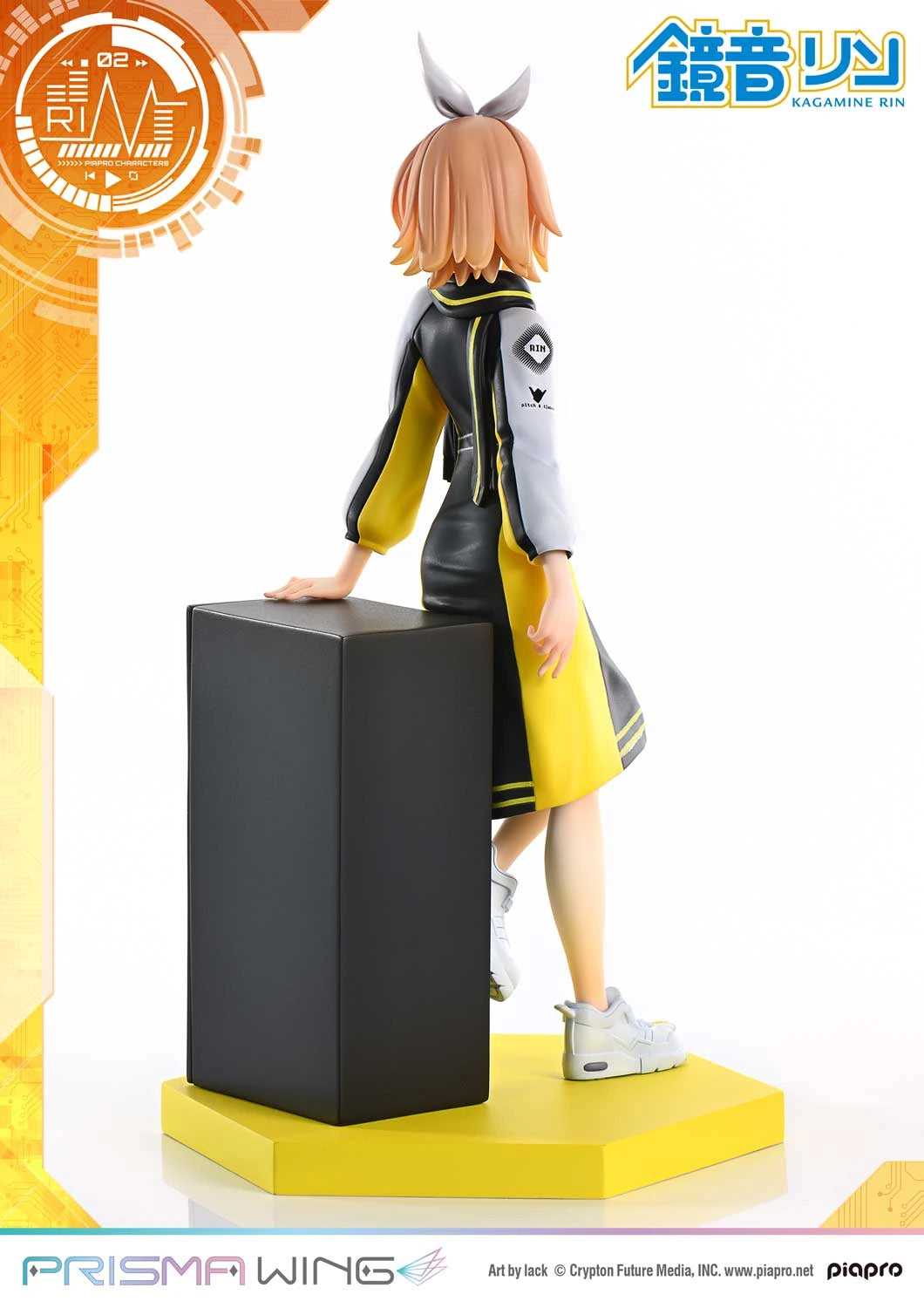 Preventa Resina Kagamine Rin Figura Vocaloid Prisma Wing (Licencia) Estudio