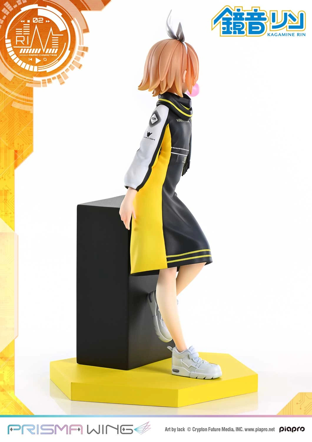 Preventa Resina Kagamine Rin Figura Vocaloid Prisma Wing (Licencia) Estudio