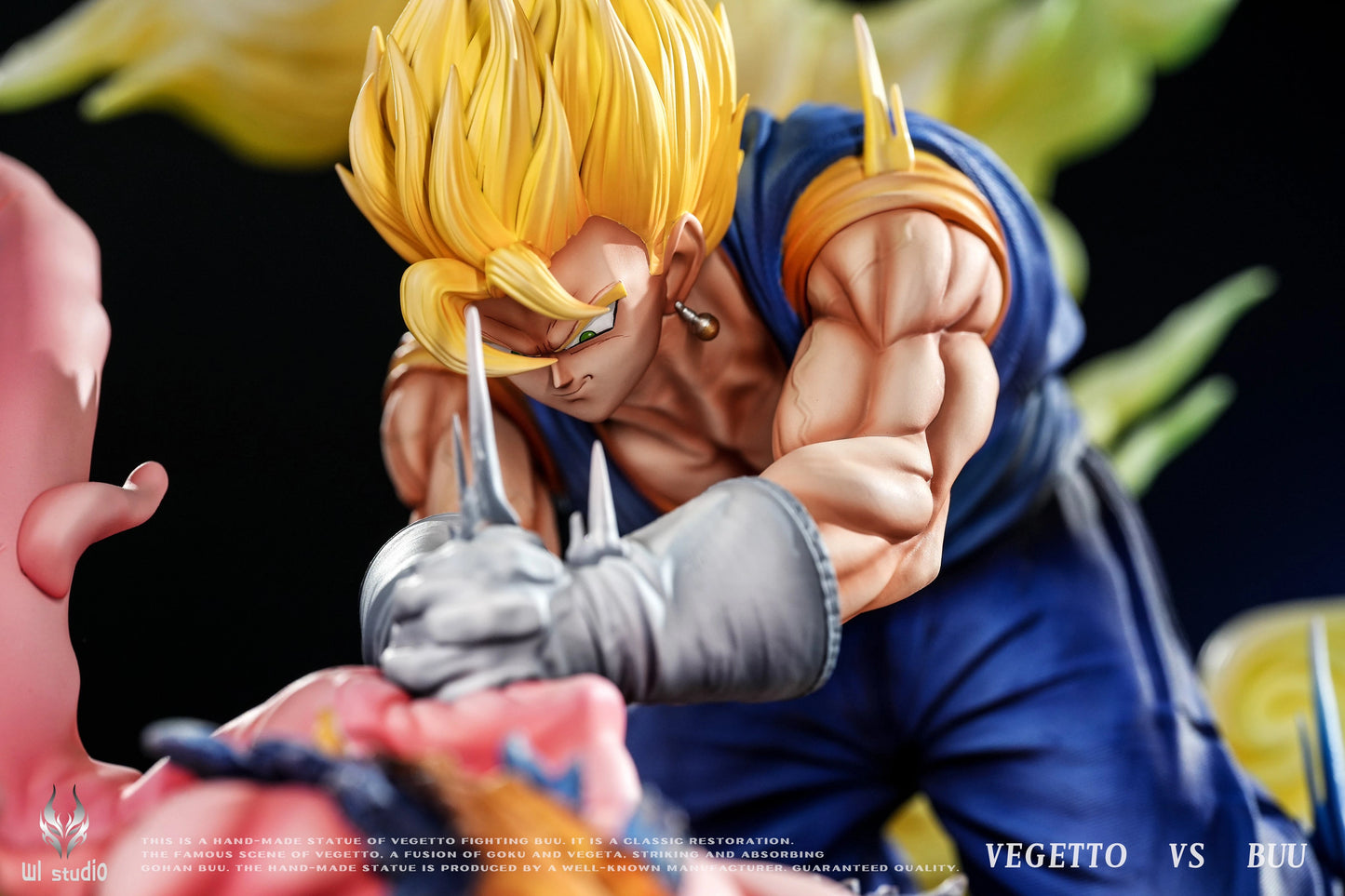 Preventa Resina Vegetto vs Buu Figura Dragon Ball WL Estudio