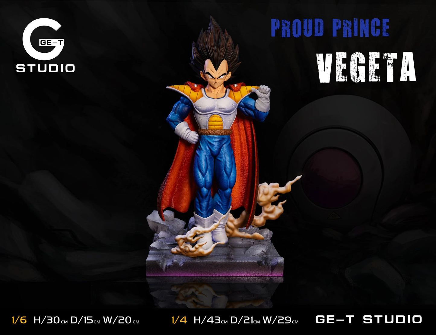 Preventa Resina Vegeta Figura Dragon Ball Ge-T Estudio