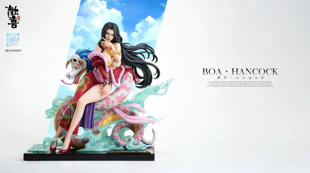 Preventa Resina Boa Hancock Figura One Piece Huan Xi Estudio